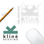 disegno del logo per Klinè Bedding